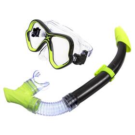 Aqua Leisure Industries 313051888856 Excellence Mask And Snorkel Swim Set - Yellow