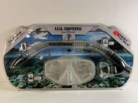 Aqua Lung 053242164153 U.s. Divers Goggles Snorkel Combo Adult Professional Series