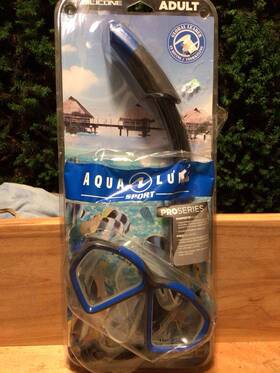 Aqua Lung 886957998979 Sport Explore Series Mask And Snorkel Adult Set Pro