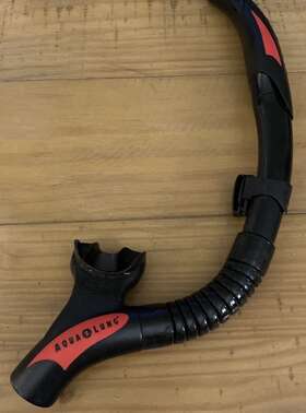 Sn1940102u Aqua Lung Used Impulse 3 2 - Snorkel Black/red