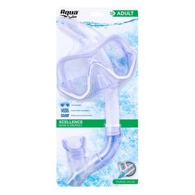 Aqk13692a Aqua Swim Optum Triview Youth Mask/dry Top Snorkel Assorted