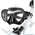 Bairuifu Snorkel Mask 100% Food Grade Silicone Full Dry Top Set Anti-fo Bairuifu Snorkel Mask 100% Food Grade Silicone Full Dry Top Set Anti-fo
