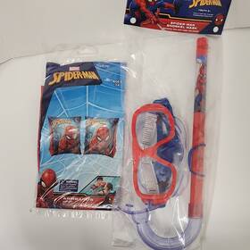 Bestway 21080 Marvel Spider-man Snorkel Mask And Set Youth S Mpn