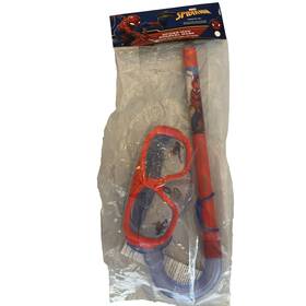 9102ae Bestway Licensed Youth Snorkel Swim Mask Marvel Spider-man