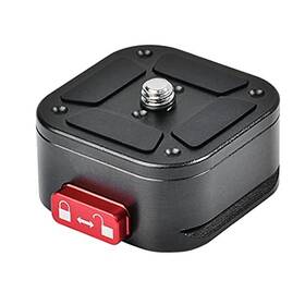 Beusoulover 750226116817 Quick Release Plate Camera Tripod Mount Arca Swiss Qr Fast Claw Red