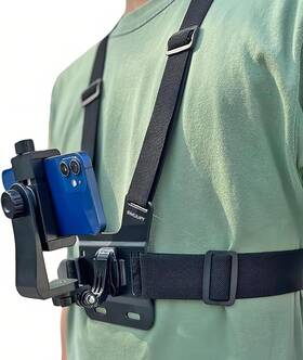 Bm8000 Bmuupy Mobile Phone Chest Mount Harness Strap Cell Holder For Video