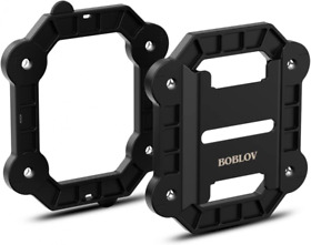 X4-clips Boblov Body Camera Magnetic Suction Back Clip Universal Magnet Mounts Black
