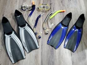 124765 Body Glove Lot Of 10 Flippers Snorkels Masks 124765 Body Glove Lot Of 10 Flippers Snorkels Masks