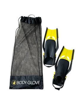 3-in1 Body Glove Aire Snorkel Fins And Bag - Size M