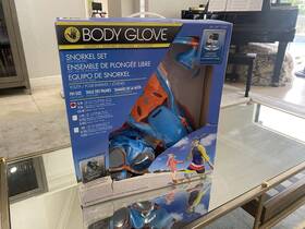 Body Glove 882930211783 Youth Snorkeling Set S/m Mask Fin Snorkel Storage