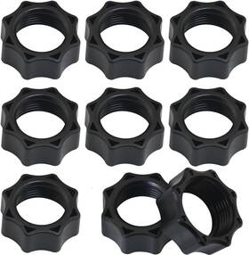 58356-psna-9 Brand Luorng Octagonal Tightening Ring Nut For 17mm Ball-joint Fixed Adapter 9pcs