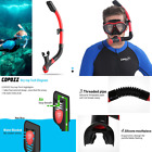 C-4900 Diving Dry Top Snorkel One Way Purge Valve Silicone Mouth