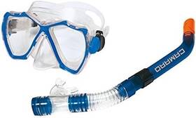 Camaro 009414020339 Dive Mask And Snorkel Set Blue One Size