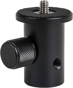Cametv 726673199611 Mounting Adapter Converts Standard 5/8 Inch 16mm Female Light Stand Tip Black