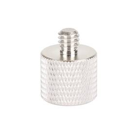 C0969-us Camvate Screw Adapter 1/4 Inch Male To 3/8 Female For Tripod And Silver