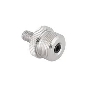 C1187 Camvate Thread Adapter 5/8 Inch -27 Male To 1/4 -20 Microphone Mount Silver C1187 Camvate Thread Adapter 5/8 Inch -27 Male To 1/4 -20 Microphone Mount Silver