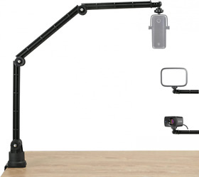 40cmalmtm-001 Clamp Mount Stand Ball-head Tabletop Holder Compatible With Elgato Wave 3