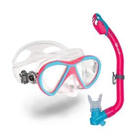 Cobalt Komodo Kids Snorkel Combo Anti-fog Anti-leak Mask And Dry-top