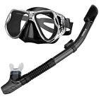 Cpru10hh01 Scuba Diving Snorkeling Set Anti Fog Swimming Waterproof 712073189819