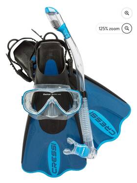 Cressi 022983105604 Palau Saf Snorkel Mask Dry And Adjustable Fin Blue L/xl Cressi 022983105604 Palau Saf Snorkel Mask Dry And Adjustable Fin Blue L/xl