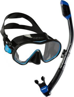 Cressi 022983188836 F-dual And Supernova Dry Black/blue