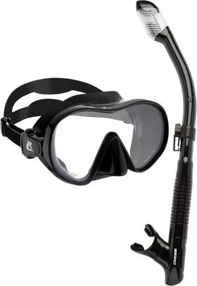 Cressi 022983253732 F-dual And Tao Dry Black/black