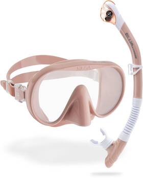 Cressi 022983253763 Musa And Scilla Snorkel Kits Rose Gold