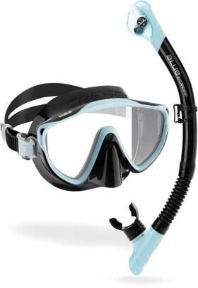 Cressi 022983255170 Tino And Scilla Black/ice Cyan