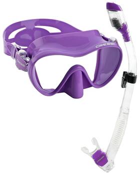 Cressi 810026085789 Italian Boutique Collection - Tempered Glass Lens Frameless Scuba Snorkeling