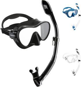 Cressi 843607513821 Italian Boutique Collection - Tempered Glass Lens Frameless Scuba Snorkeling