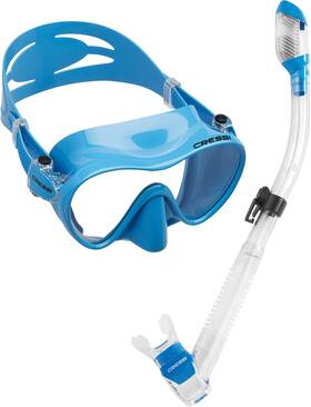 Cressi 843607515399 F1 And Supernova Dry Blue