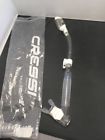 Cressi Adult Diving Dry Snorkel With Splash Guard And Top