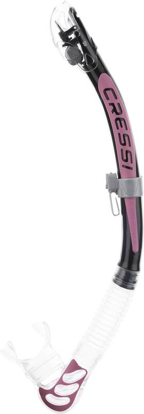 B00b5aflg2 Cressi Alpha Ultra Dry Mask Snorkel Scuba Diving - Black/pink
