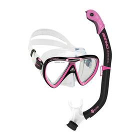 Dm245 Cressi Ikarus And Orion Adult Snorkeling Set In Pure Silicone Color Options