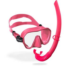 Cressi Dm514242 Z2s Mask And Corsica Snorkel Set - Compact Frameless With Low Volume