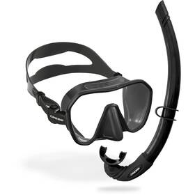 Dm515050 Cressi Z2s Mask And Corsica Snorkel Set - Compact Frameless With Low Volume