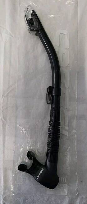 Es280550 Cressi Epsilon Spe Adult Size Snorkel Black
