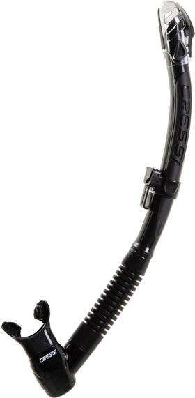 Es300150 Cressi Corfu Adult Semi-dry Snorkel For Scuba Diving Snorkeling And Apnea