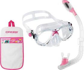 Cressi Marea Jr And Mini Dry Clear Pink