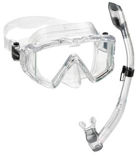 Usc400001 Cressi Pano 3 And Supernova Dry Clear/clear