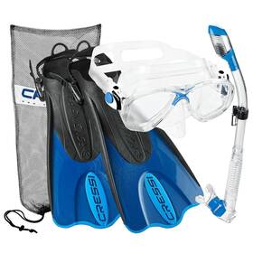 Usmdps002038 Cressi Used Marea Mask - Supernova Dry Snorkel Palau Saf Fins Set C