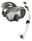 Crs-fmss-tt-pp Cressi Scuba Diving Snorkeling Freediving Mask Snorkel Set 095229384765
