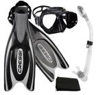 10-13-womens Crs-fp-mm-ss-large-x-large Cressi Frog Plus Fin Focus Silicone Mask Dry 798304327786