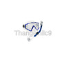 Crs3wmsc-bl-pp Cressi Panoramic Wide View Maskdry