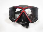 Crs4wmsc-bkrd-pp Cressi Panoramic Wide View Mask Dry Snorkel Set