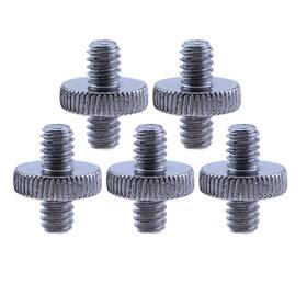 787-scqmpsa-5 Ctwha 5pcs 1/4 Inch-20 To Dual Head Adapter - Male Metal