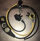 Dacor Quantum Dive Regulator Triple Gauge Computer Octopus Dual Reg