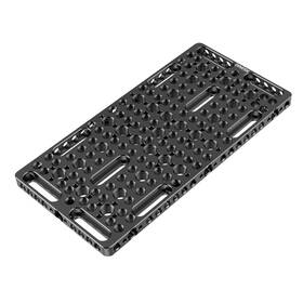 Tp2025014 Dinesk Multi-functional Camera Cheese Plate With 1/4 Inch 3/8 Black