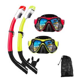 Dipuki 747165276498 Snorkeling Gear For Adults Snorkel Mask Set Scuba Diving Dry Swi
