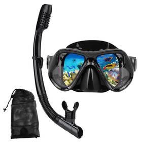 Dipuki 747165951029 Snorkeling Gear For Adults Snorkel Mask Set Scuba Diving Dry Swi